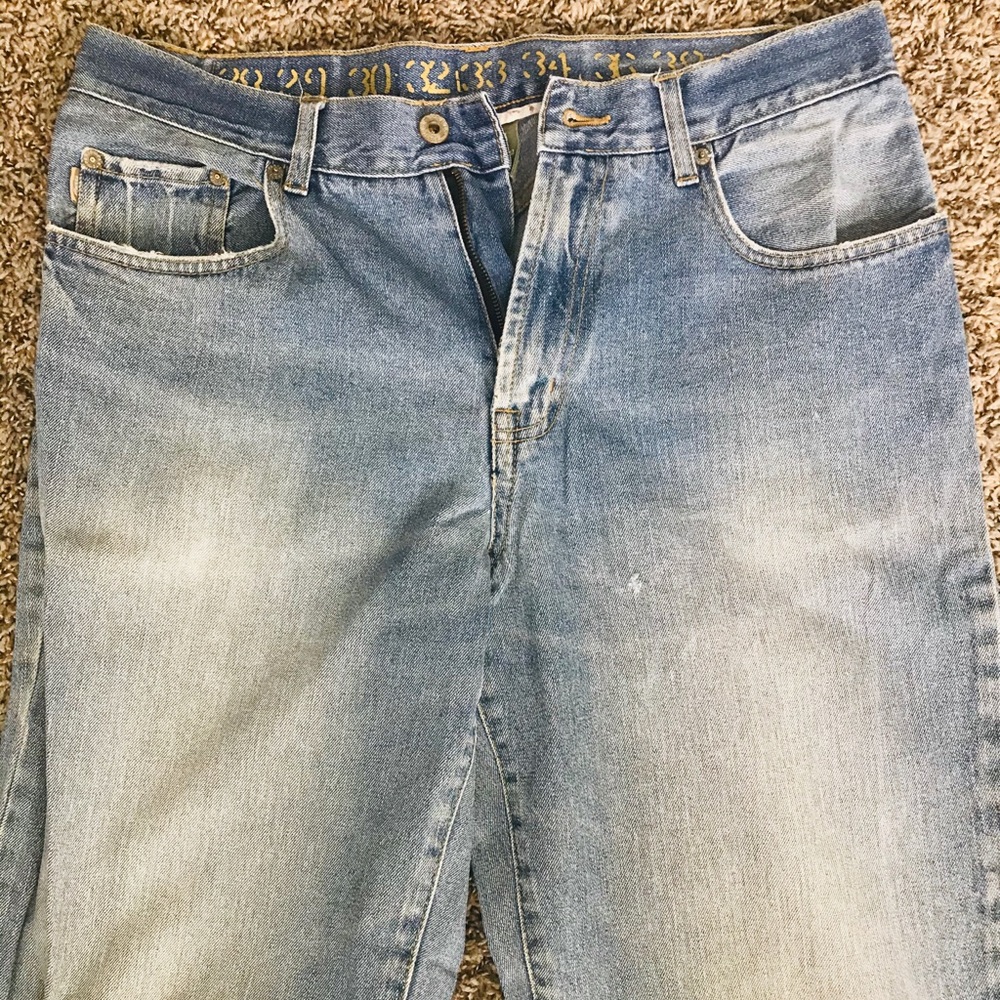Parts By Machine Clothing Company Blue Jeans